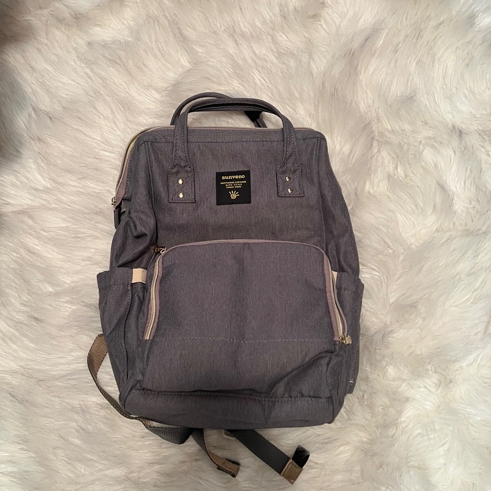 SUNVENO - super new Diaper Bag in Gray